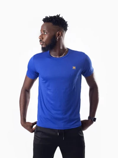 Deluxe Tee and Short Set (Blue/Black)