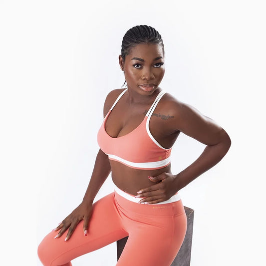 Coral CrosStrap & Leggings Training Set